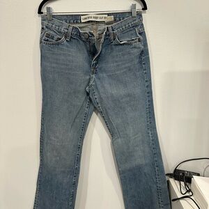 GAP Women's Boot Cut Jeans in Denim Blue